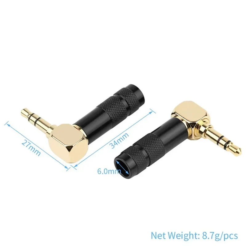 Wtyk Jack 3,5 mm, kąt 90 stopn – Audiophile Headphone Wired recenzja i cena