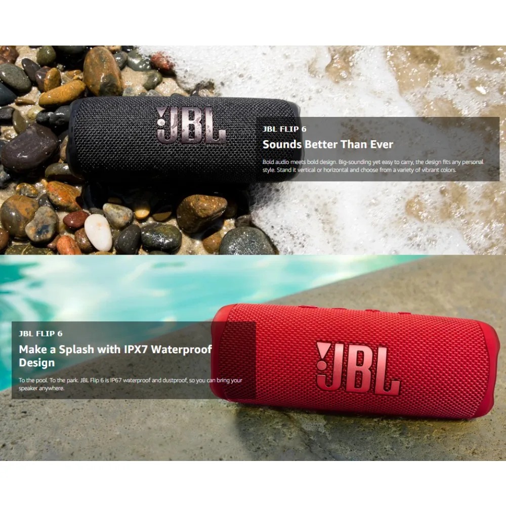 Głośnik Bluetooth JBL FLIP6, d – Jbl Speaker Flip 6 recenzja i cena