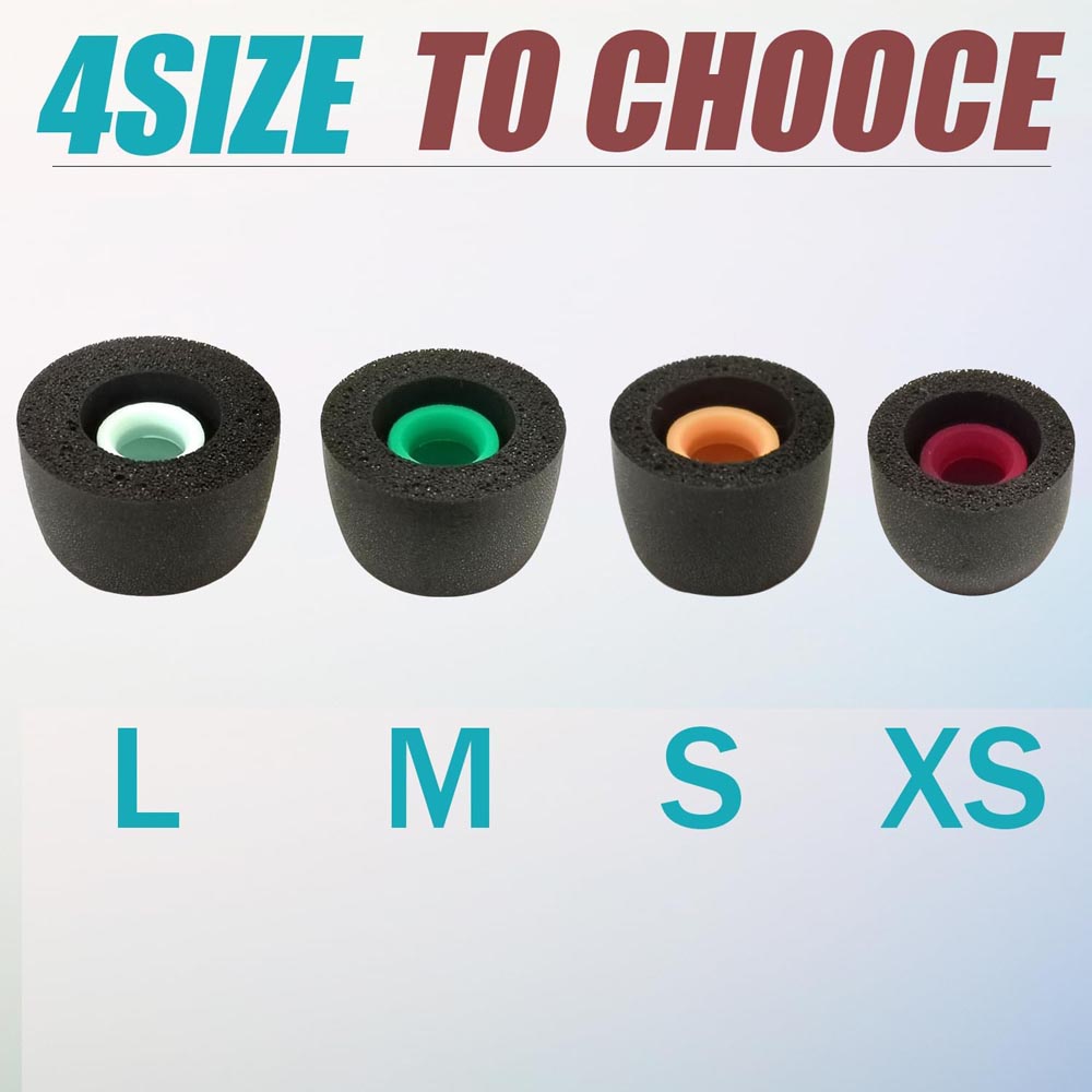 6 SZT. Wkładki do słuchawek z  – Earphone Foam Tip recenzja i cena